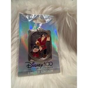 Disney 100 Limited Edition Collectible Pin - Gaston and LeFou LE 400